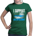 Ladies Support Law Enforcement T-shirt