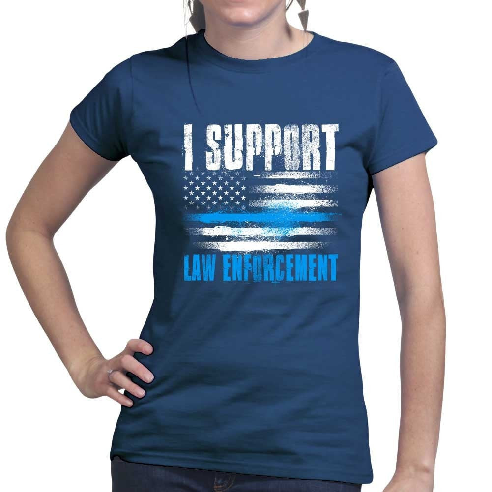 Ladies Support Law Enforcement T-shirt