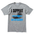 Men's Support Law Enforcement T-shirt