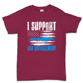 Men's Support Law Enforcement T-shirt