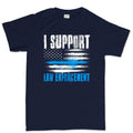 Men's Support Law Enforcement T-shirt