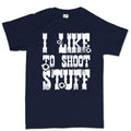 I Like to Shoot Stuff Mens T-shirt