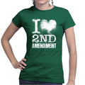 Ladies I Love The 2nd Amendment T-shirt
