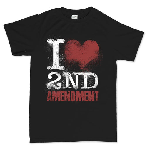 Men's I Love The 2nd Amendment T-shirt