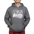I Love My Police Officer Hoodie