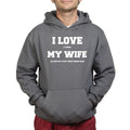I Love My Wife (Fishing) Hoodie