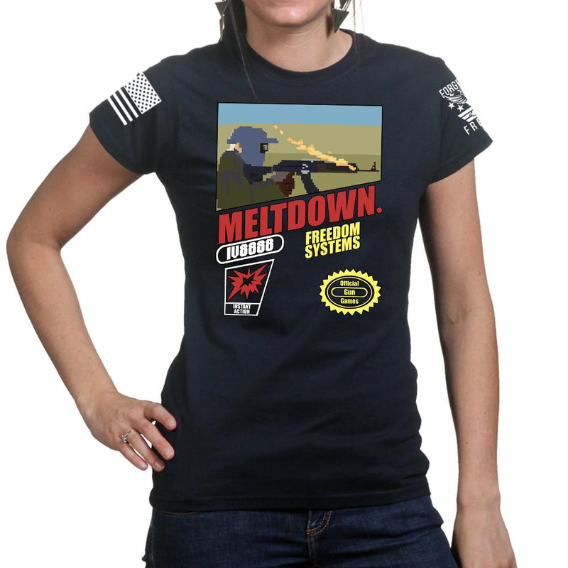 IV8888 Super Meltdown Bros. Ladies T-shirt