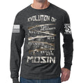 Evolution of Mosin Long Sleeve T-shirt