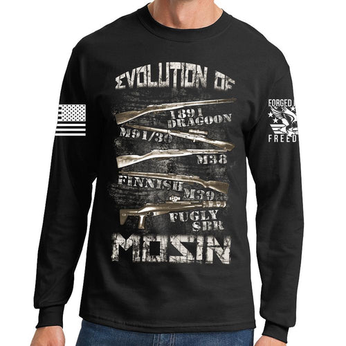 Evolution of Mosin Long Sleeve T-shirt