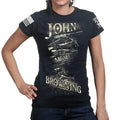 John Moses Browning Ladies T-shirt