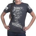 John Moses Browning Ladies T-shirt