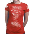 John Moses Browning Ladies T-shirt