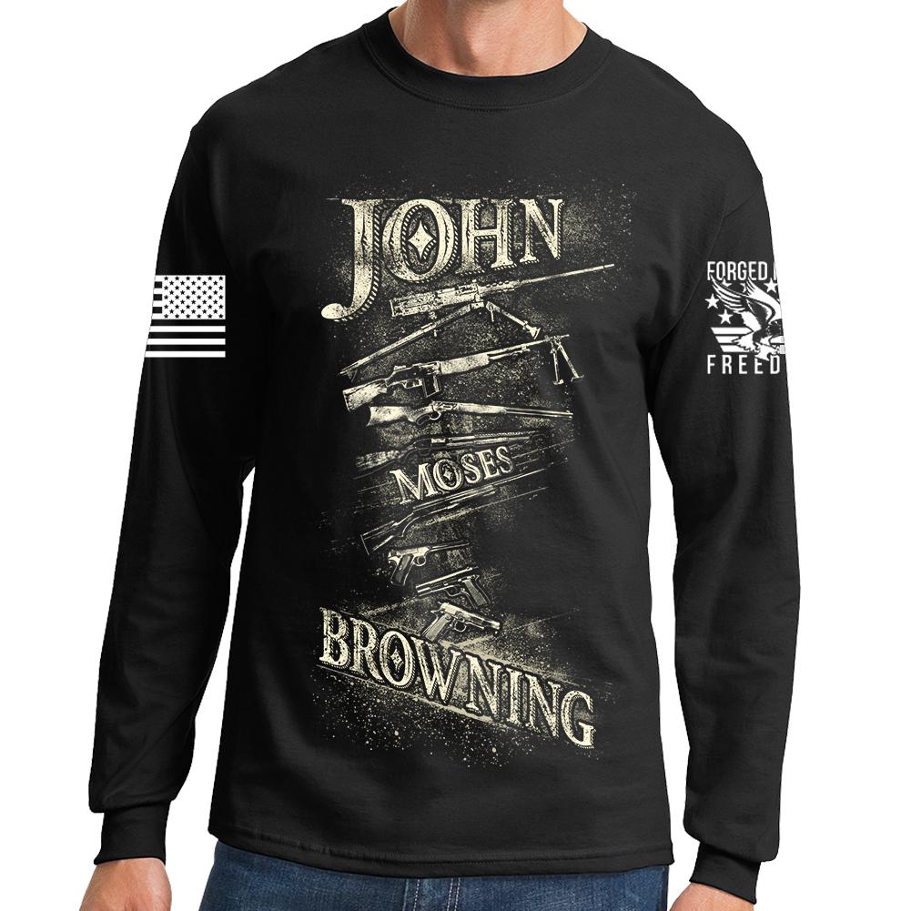 John Moses Browning Long Sleeve T-shirt