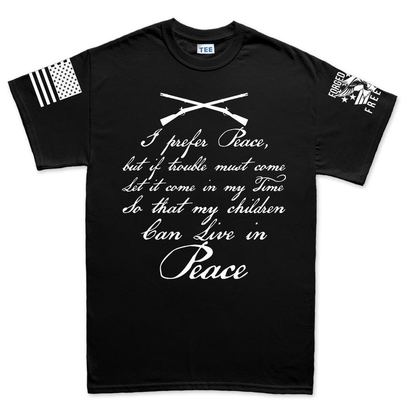 I Prefer Peace Men's T-shirt