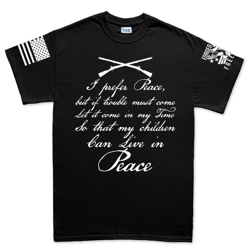 I Prefer Peace Men's T-shirt