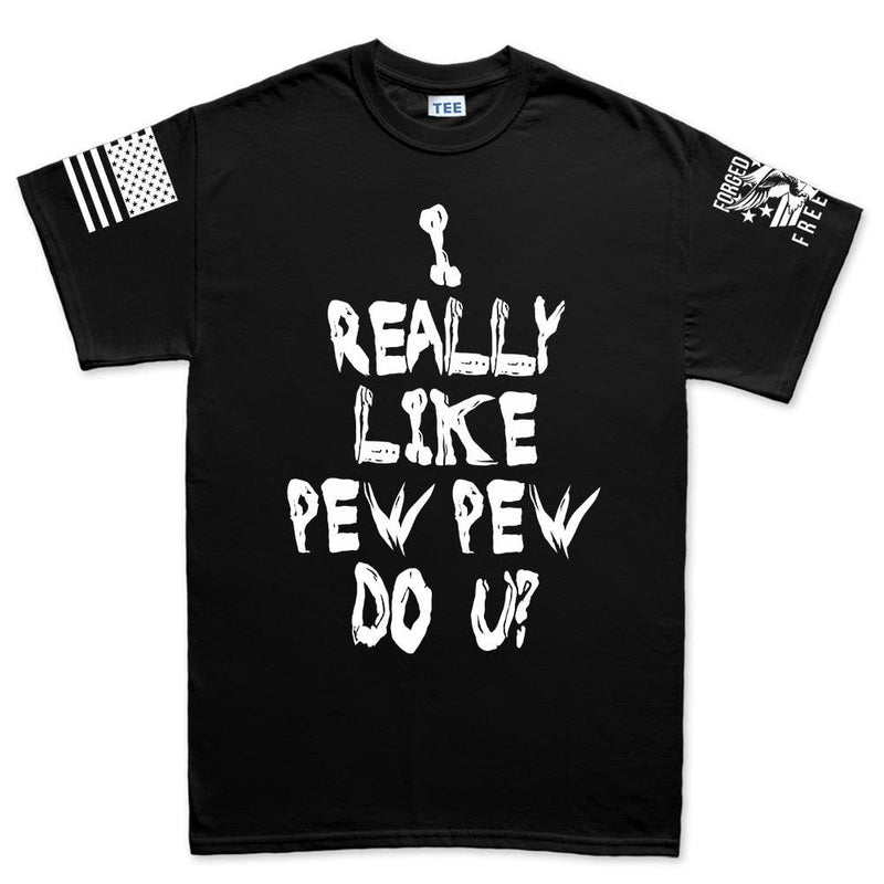 I Really Only Pew Men's T-shirt