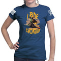 I Ride Shotgun Ladies T-shirt