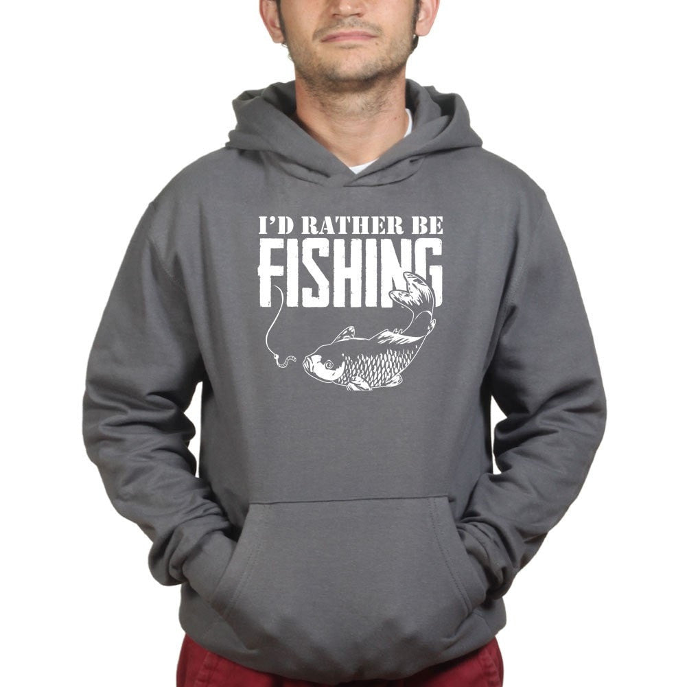 I'd Rather Be Fishing Hoodie