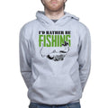 I'd Rather Be Fishing Hoodie