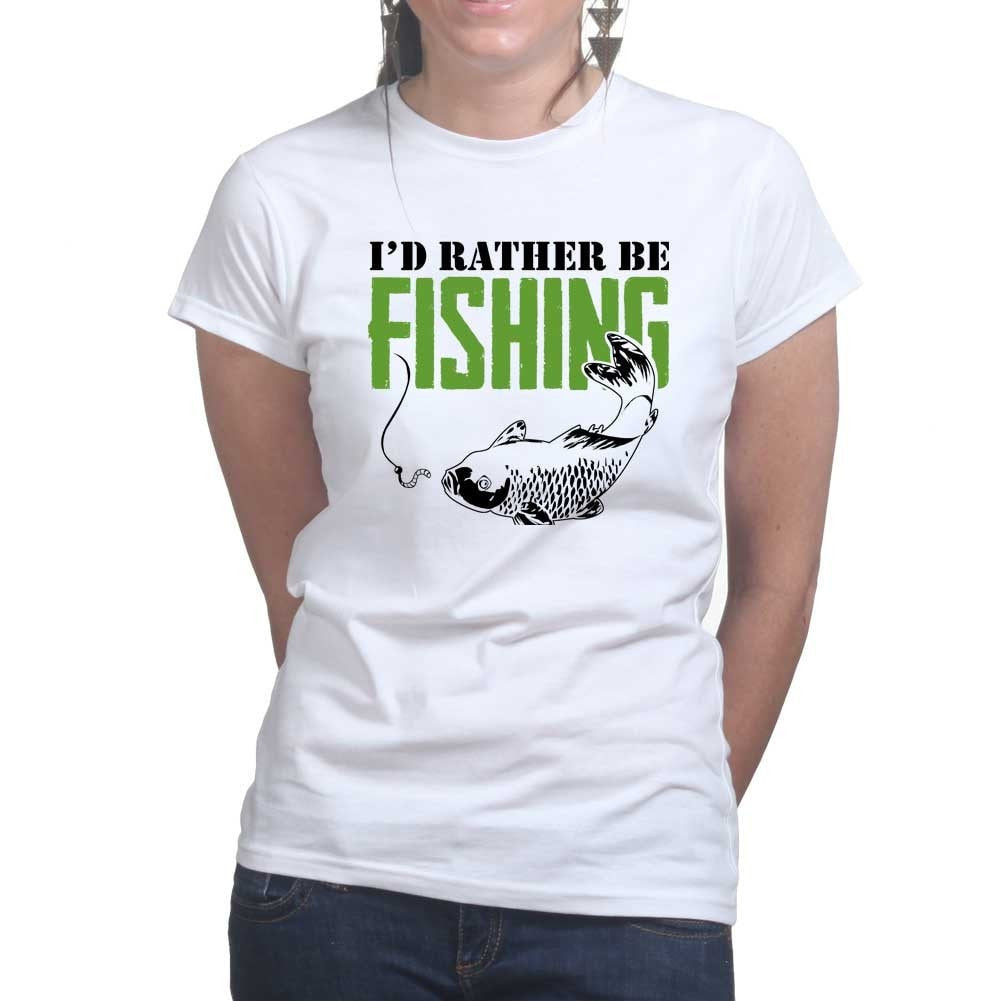 I'd Rather Be Fishing Ladies T-shirt – From Freedom