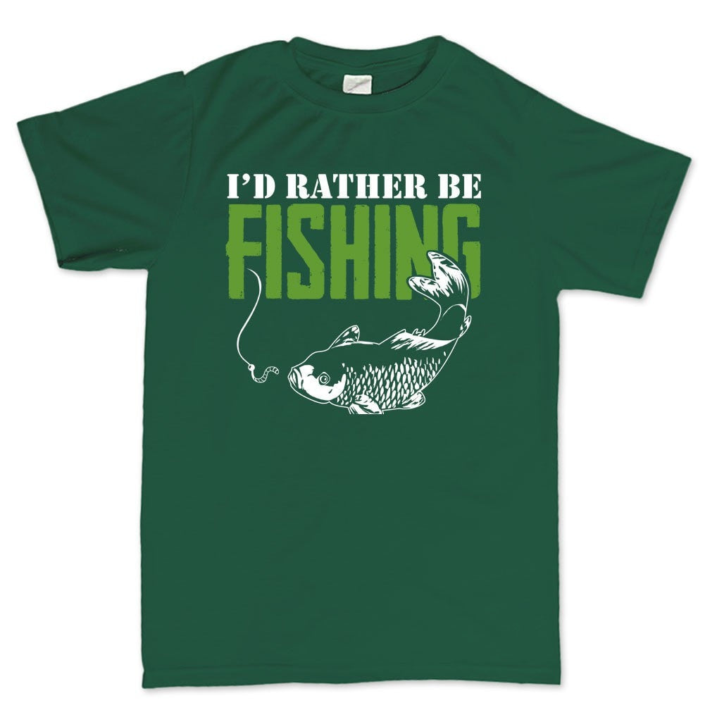 I'd Rather Be Fishing Men's T-shirt