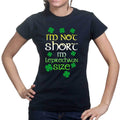 I'm Not Short I'm Irish Ladies T-shirt