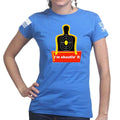 I'm Shooting It Ladies T-shirt