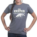 I'm A Keeper Fishing Ladies T-shirt
