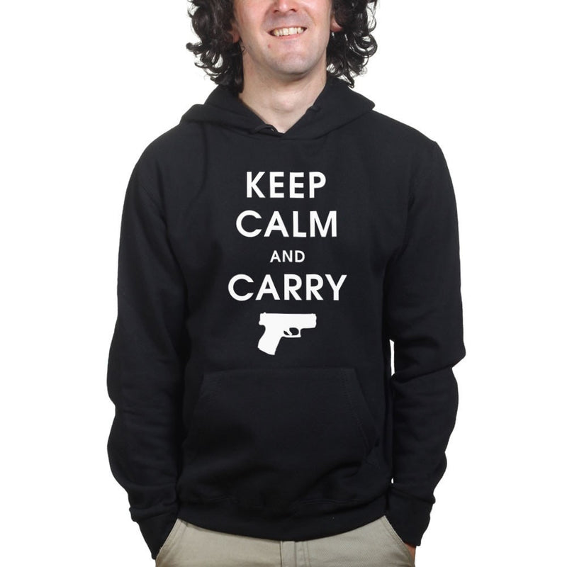 Keep Calm and Carry Mens Hoodies