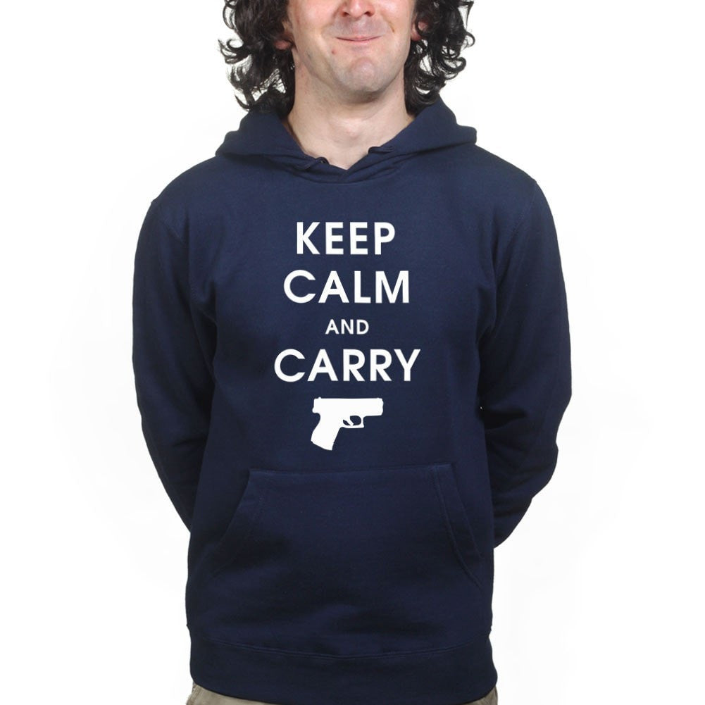 Keep Calm and Carry Mens Hoodies