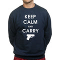 Keep Calm and Carry Mens Sweatshirt