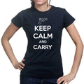 Keep Calm and Carry G19 Ladies T-shirt