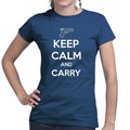 Keep Calm and Carry G19 Ladies T-shirt