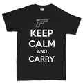 Keep Calm and Carry G19 Mens T-shirt