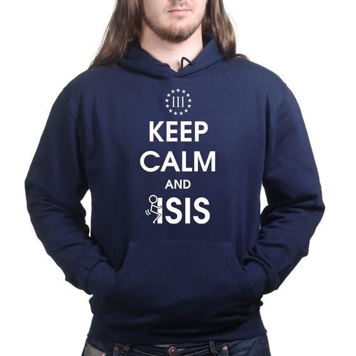 Keep Calm and Fuck Isis Hoodie