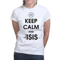 Keep Calm and Fuck Isis Ladies T-shirt
