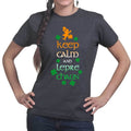 Keep Calm and Leprechaun Ladies T-shirt