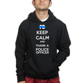 Unisex Keep Calm and Thank A Police Officer Hoodie