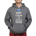 Unisex Keep Calm and Thank A Police Officer Hoodie