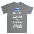 Men's Keep Calm and Thank A Police Officer T-shirt