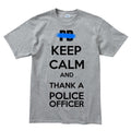 Men's Keep Calm and Thank A Police Officer T-shirt
