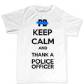 Men's Keep Calm and Thank A Police Officer T-shirt