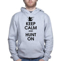 Keep Calm and Hunt On Hoodie