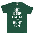 Keep Calm and Hunt On Men's T-shirt