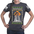 Nakatomi Towers Christmas Ladies T-shirt