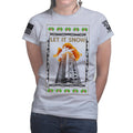 Nakatomi Towers Christmas Ladies T-shirt