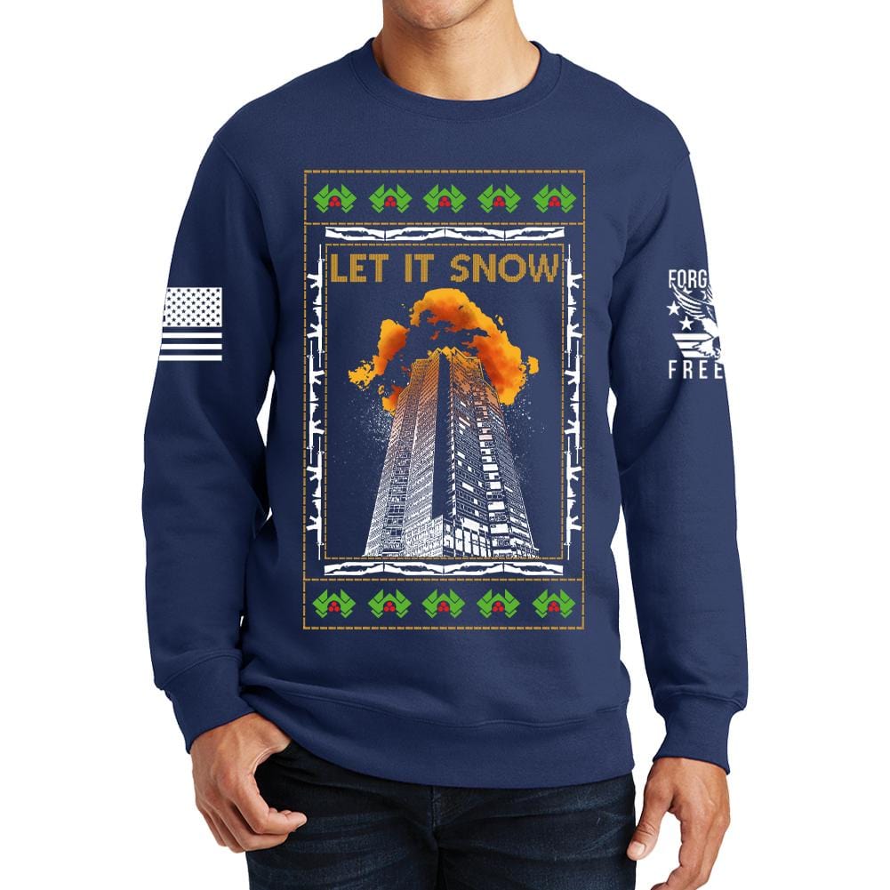 Nakatomi Towers Christmas Sweatshirt Forged From Freedom