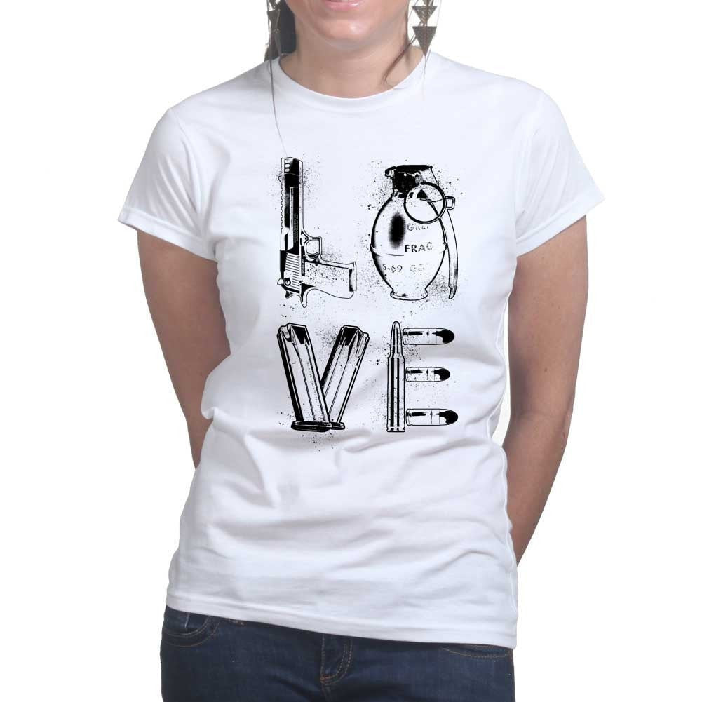 Ladies LOVE Weapons T-shirt
