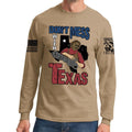 Don't Mess With Texas (Leatherface) Long Sleeve T-shirt
