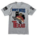 Mens Don't Mess With Texas (Leatherface) T-shirt